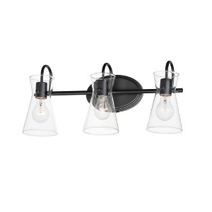 Maxim Lighting Ava 3 - Light Vanity in  Black - 1 of 3