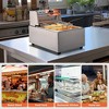 Wechef 2500W 12L Electric Countertop Deep Fryer Stainless Steel Single Tank Commercial Basket French Fry Restaurant - 4 of 4