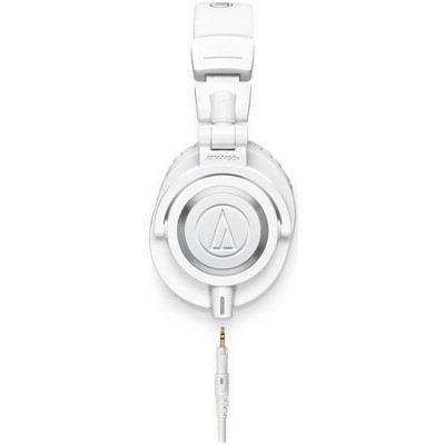 Audio-Technica ATH-M50XWH Professional Studio Monitor Headphones (White)