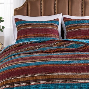 Greenland Home Fashions Tucson Coffee Sham - 1 of 3