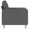 vidaXL Sofa Chair Dark Gray 23.6 in. Fabric - 4 of 4