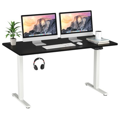 Costway Ergonomic  Electric Adjustable Standing up Desk Dual Motor w/ Controller