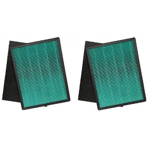 Nispira True HEPA Filter Activated Carbon Pre Filter Kit Set Replacement for Rabbit Air BioGS 2.0 Ultra Quiet Air Purifier SPA-550A SPA-625A, 2 Packs - 1 of 4