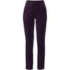 Lands' End Women's Velvet High Rise Pintuck Pencil Ankle Pants - 3 of 3