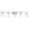 Livex Lighting Clarion 5 - Light Vanity in  Polished Chrome - 4 of 4