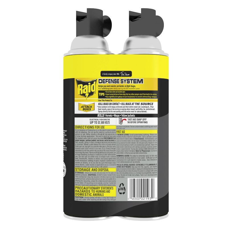 Raid 14oz 2ct Wasp &#38; Hornet KillerTwin Pack, 4 of 16
