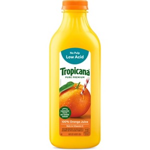 Tropicana Pure Premium Low Acid Orange Juice - 46oz - 1 of 4
