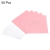 Unique Bargains Hollow Butterfly Cut Design Foldable Table Name Place Card 50 Pcs - 3 of 4