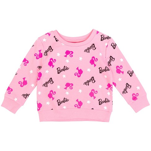 Barbie - Barbie Logo Hearts - Toddler And Youth Short Sleeve Graphic T-Shirt  