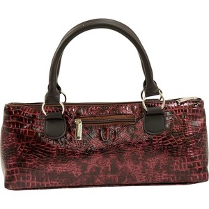 Paaaawaters Wine Clutch Bag Trendy Women’s Carry Tote | Holds Red & White 750mL Bottles - 1 of 4