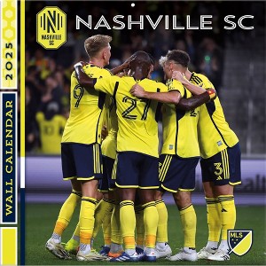 MLS Nashville SC 2025 12"x12" Team Wall Calendar - 1 of 4