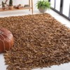 Leather Shag LSG601 Handwoven Rugs - Safavieh - 2 of 4