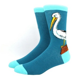 Pelican Socks from the Sock Panda (Men's Sizes, Adult Large) - 1 of 3