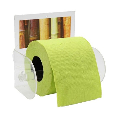 Evideco French Home Goods Toilet Paper Holder Suction Mounted - Stylish and Durable Bathroom Accessory