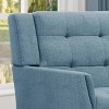 3pc Candace Mid Century Modern Chair and Loveseat Set - Christopher Knight Home - 3 of 4