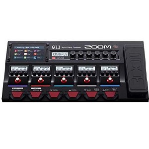 Zoom G11 Guitar Multi-Effects Processor with Expression Pedal, with Touchscreen Interface. - 1 of 3