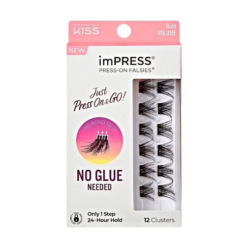 Kiss Products Impress Press-on False Eyelashes - Single 05 - 12ct : Target