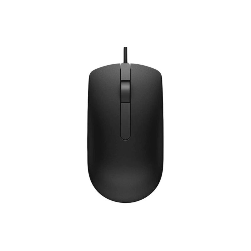 Dell-IMSourcing DS Optical Mouse - MS116 - Black - Optical - Cable - Black - USB - 1000 dpi - Scroll Wheel - 2 Button(s), 1 of 2