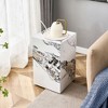 NicBex Modern 15.7" Square Small Coffee Table with Solid Frame for Living Room and Office - 2 of 4