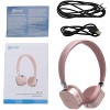 Contixo KB100 Kids Bluetooth Wireless Headphones -Volume Safe Limit 85db -On-The-Ear Adjustable Headset (Pink) - 4 of 4