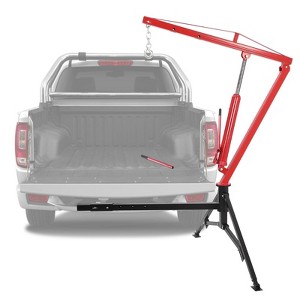 Hydraulic Pickup Truck Crane, 360° Swivel Professional 2-Inch Hitch Receiver, 3 Adjustable Capacities: 500 Lbs, 750lbs, 1000 Lbs(Max) - 1 of 4