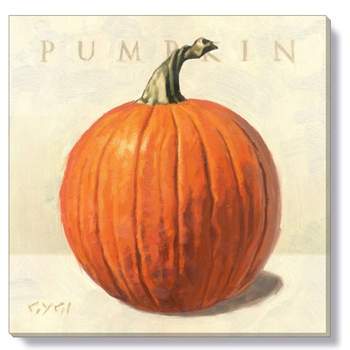 Sullivans Darren Gygi Pumpkin Canvas, Museum Quality Giclee Print, Gallery Wrapped, Handcrafted in USA