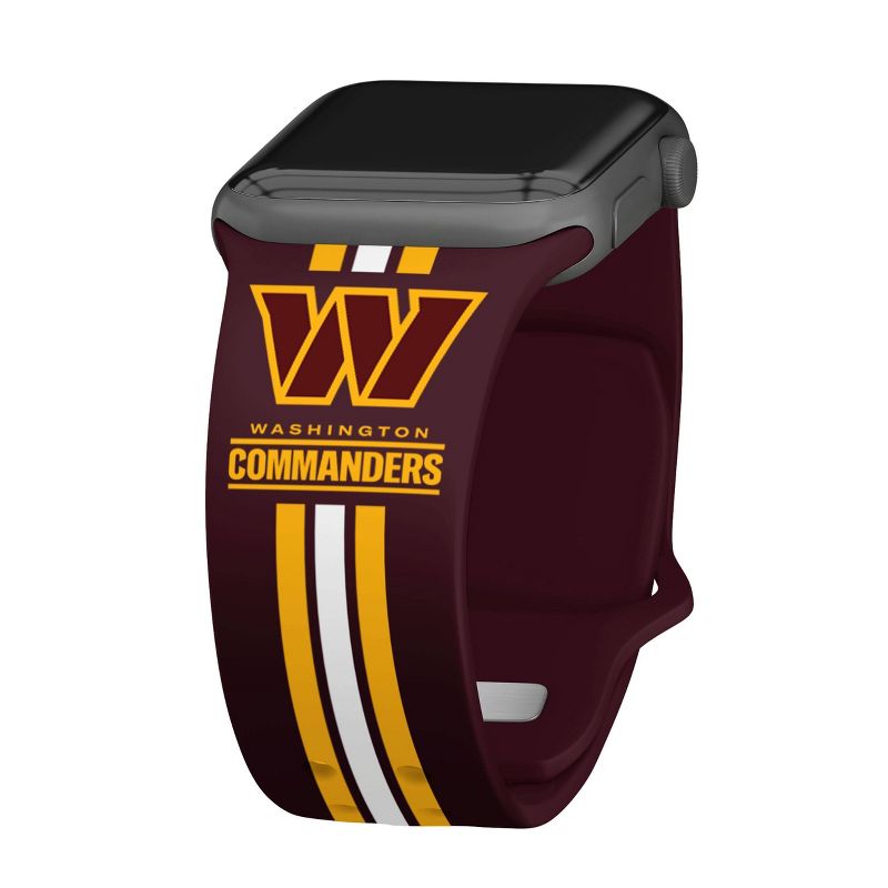 NFL Washington Commanders Wordmark HD Apple Watch Band, 1 of 4