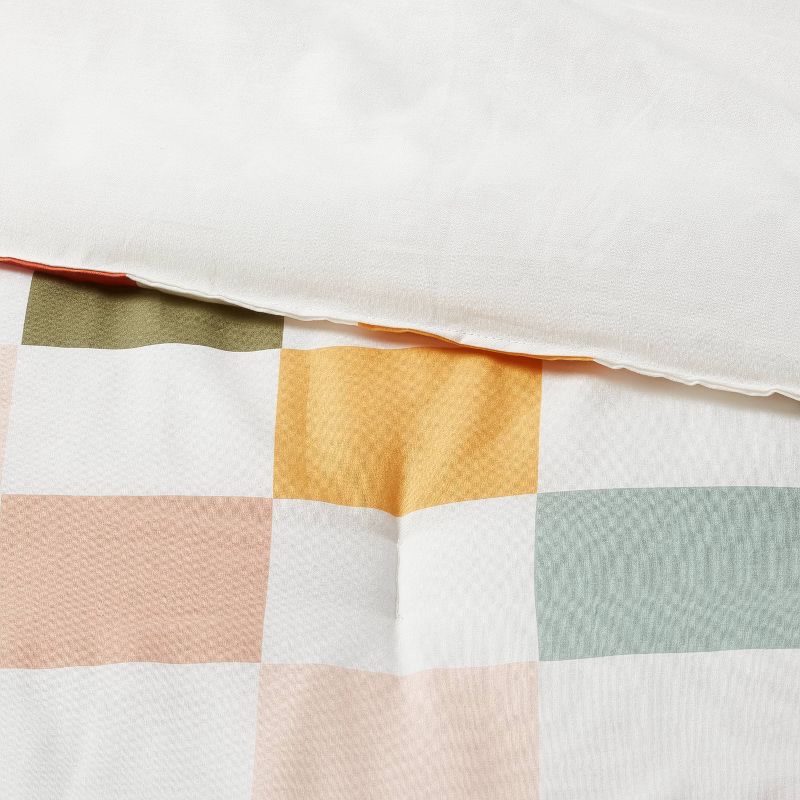 Kids' Comforter Set Checkered - Pillowfort™, 4 of 7