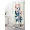 Rosebud Studio Beautiful Walk Bath Rug White - Deny Designs: Machine Washable, Microfiber, Floral Pattern - 2 of 3