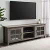 Tasi Glass Door Console TV Stand for TVs up to 80" - Saracina Home - 2 of 4