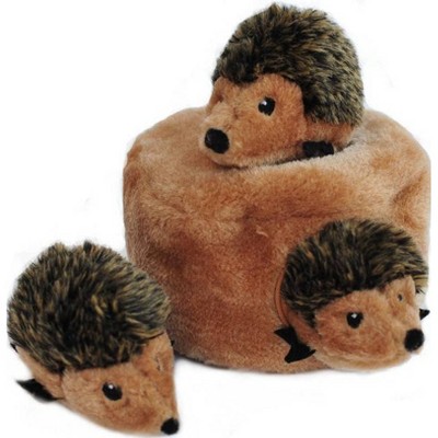 ZippyPaws Burrow Hedgehog Den Dog Toy