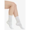 Comfort Choice Women's Plus Size 6-Pack Rib Knit Socks - image 4 of 4