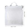 Unique Bargains Portable Laundry Bag White Gray 1 Pc - 3 of 4