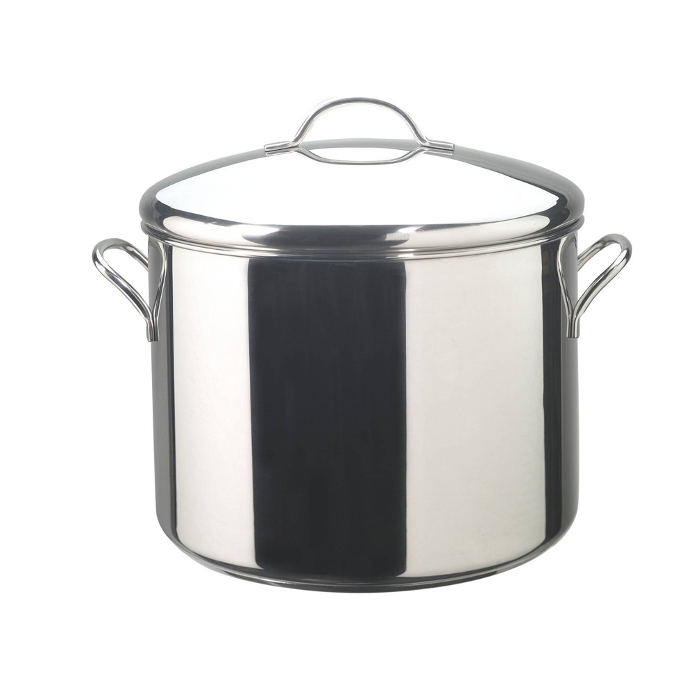Photos - Pan Farberware Classic Series 16qt Stainless Steel Induction Large Stockpot wi