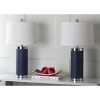 Leather Column Table Lamp - 25 Inch Height - LIT4144 - Safavieh - 2 of 4