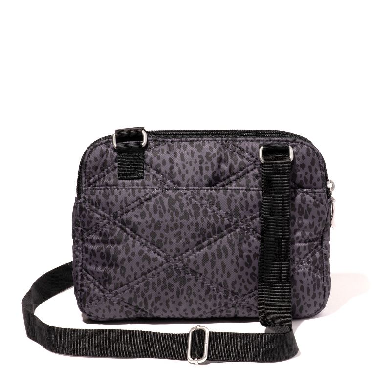 baggallini Quilted Double Zip Anytime Crossbody, 3 of 5