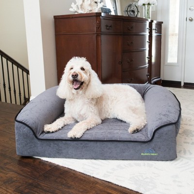 BuddyRest Romeo Advanced Orthopedic Bolster Dog Bed