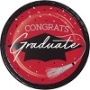 Creative Converting Graduate School Spirit Red Paper Plate and Napkin Kit 36ct - 4 of 4