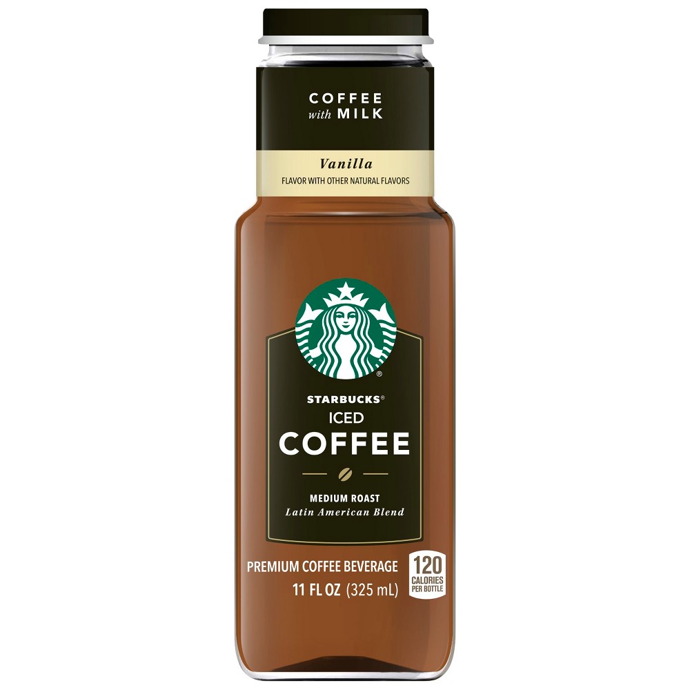 UPC 012000041433 Starbucks Iced Coffee Vanilla Drink 11 oz