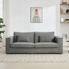 SKRAN 3 Seater 83" Modern Sofa Couches with Detachable Cover & double cushioning,Durable Fabric for Living Room,Small Spaces - 2 of 4