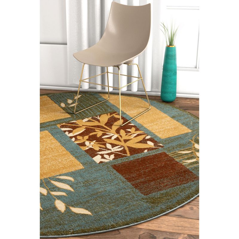 Well Woven Great Forest Floral Nature Modern Formal Traditional Transitional Soft Area Rug, 3 of 7