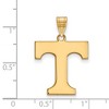 Black Bow Jewelry 14k Yellow Gold Plated Sterling Silver Tennessee Volunteers NCAA Large Pendant - 2 of 3