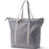 Lands' End Zip Top Long Handle Canvas Tote Bag - 3 of 4