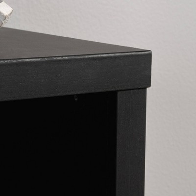Raven Oak Modular Cube Storage Display Bookshelf