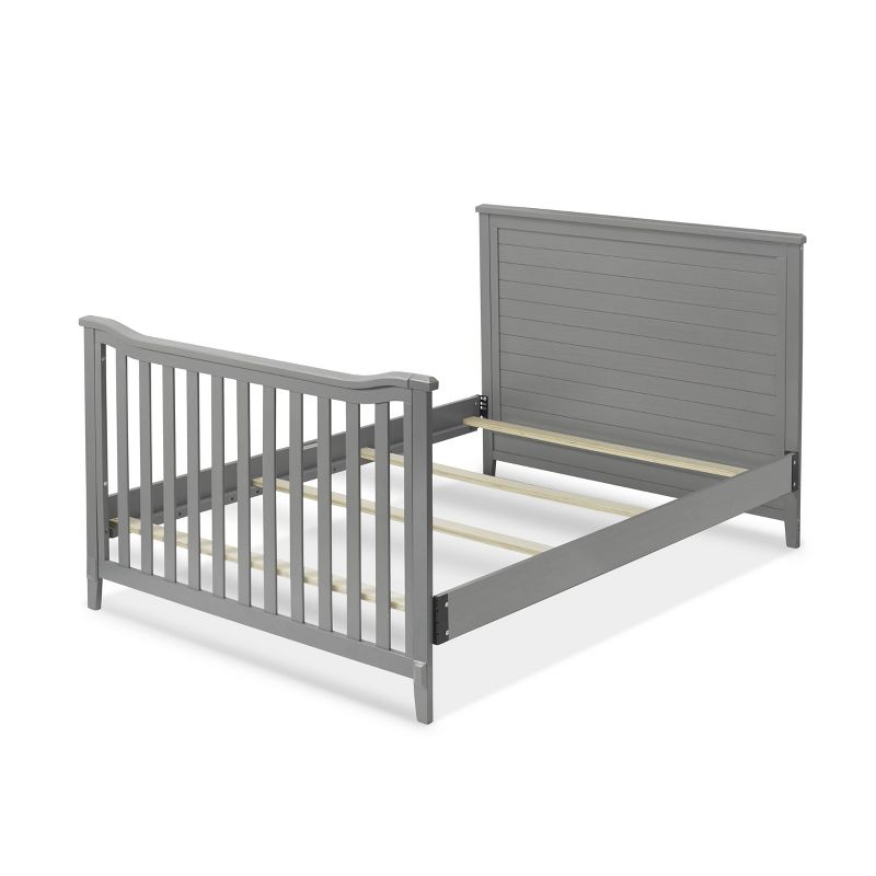 Sorelle Berkley Crib and Changer Panel Crib - Weathered Gray, 4 of 5