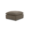 TOV Furniture Cali Performance Velvet Ottoman in Chocolate Brown - 2 of 4