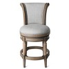 Maven Lane Pullman Swivel Counter Stool with Fabric Upholstery 26" - 2 of 4