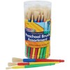 Creativity Street Chubby White Bristle Easy Grip Plastic Handle Paint Brush Set, Assorted Size, Assorted Color, Set of 58 - 2 of 4