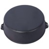 SEVOBAL Grill Cookware Outdoor Dutch Oven with Skillet Lid for Campfire Cooking and Group Meals Use Area, Black, 13"*13"*7.5" - 2 of 4