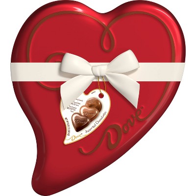 Photo 1 of Dove Valentines Assorted Chocolate Truffle Heart - 8.55oz